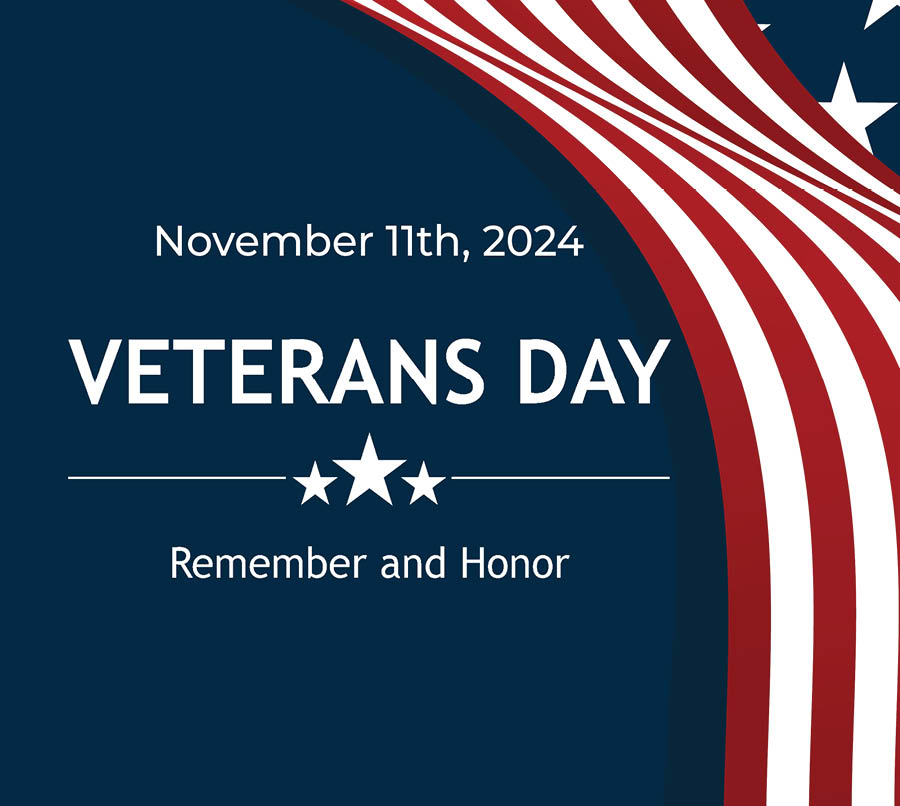 Veterans Day – November 11, 2024